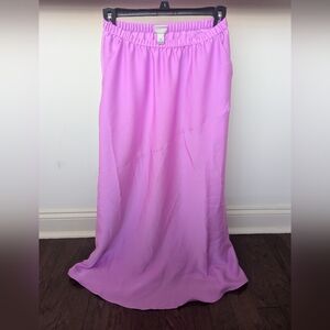 A New Day High Waisted Silk Skirt